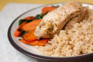 gegrilde kip quinoa